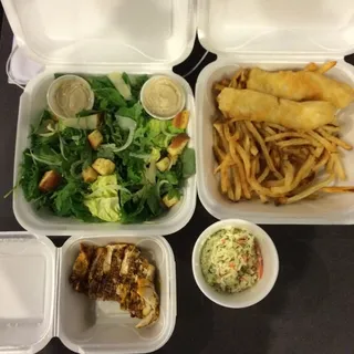 Beer Battered Fish & Chips