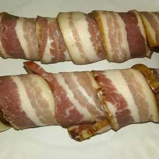Let&apos;s wrap the hot dogs in their Smokey bacon and get crazy.