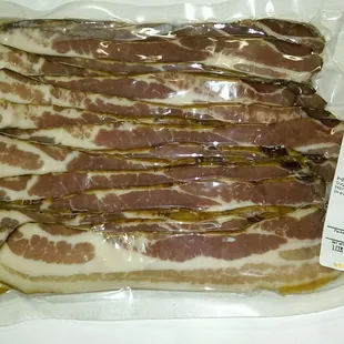 The best bacon around they say, I&apos;m down, that&apos;s some good dam bacon people.