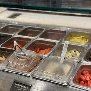 then add your toppings... vegetables