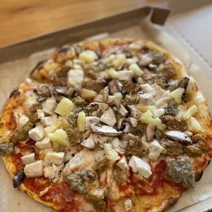 11 inch pizza Build Your Own Half 11-inch Pizza