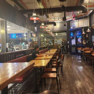 Inside of restaurant