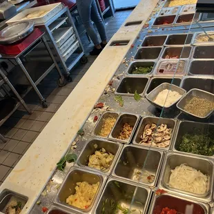 Zoom on this picture.. disgusting how they don't even clean this area.