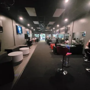 a view of the lounge area