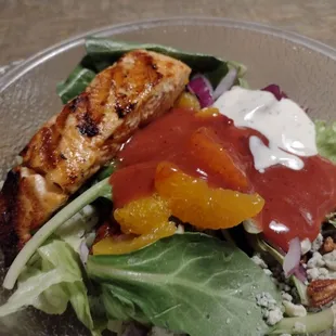 Salmon salad - decent