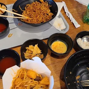  variety of food items