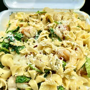 Casian Spinach Pasta