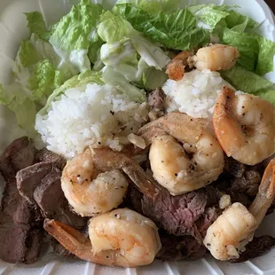 Sure-n-Turf plate ... full of flavor