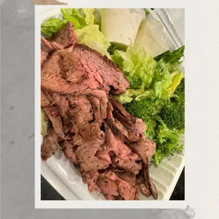 steak, food