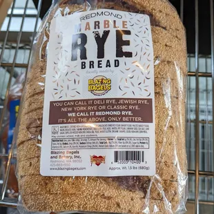 Rye bread. Nice.