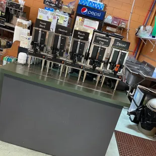Coffee station