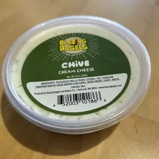 Chive cream cheese