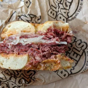 Pastrami sandwich