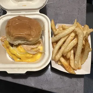 THE EARLY SMASH w/ Fries