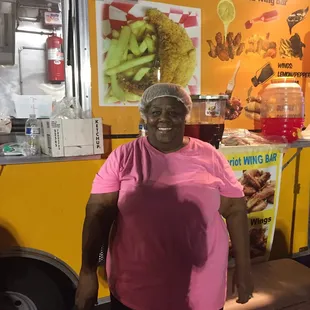 the owner (super sweet lady!)