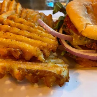 Homemade Spicy Black Bean Burger