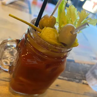 Spicy Bloody Mary.