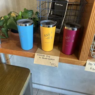 They have tumblers!