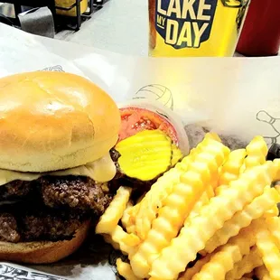 Double burger quite good