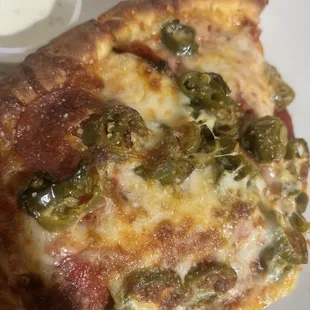 Left over pizza so good the next day!