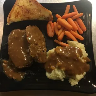 a plate of food