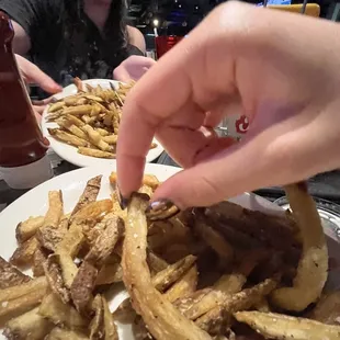 these fries were FIRE!