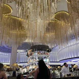 Beautiful Sea of Chandeliers