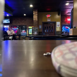 a man sitting at a bar