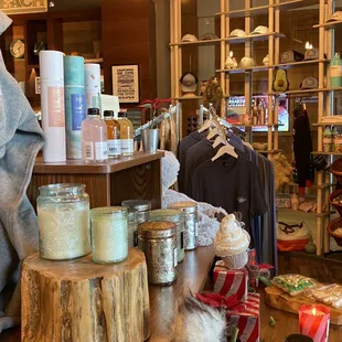 Gift shop inside as well