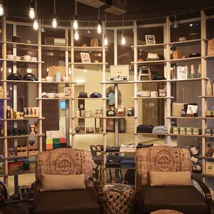 a view of a blend shop