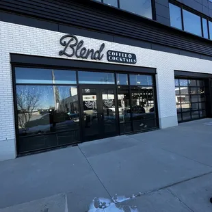 the outside of the building