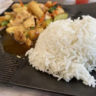 Rice Platter with Chicken