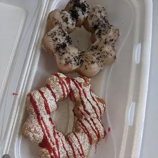 dough desserts, donuts, food