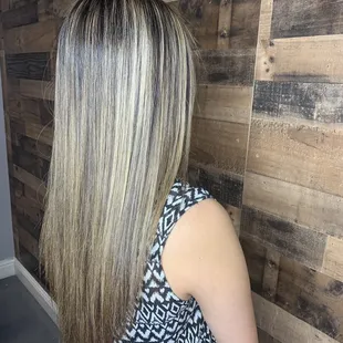 Silky soft hair, thanks to Melissa !