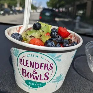 a bowl of fruit