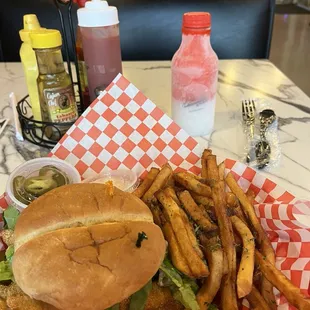 Catfish Sandwich, and fries$16.99 My Watermelon, and Pina Colada Daiquiri $6 ($3 off) during 3-6p.m. Happy Hour