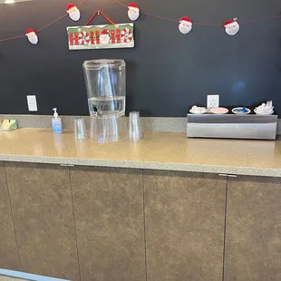 a blender on a counter