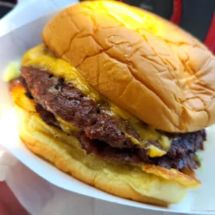 The double classic burger