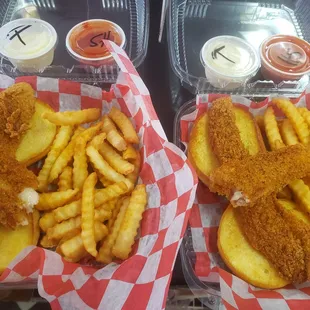 fish and chips, fish, food, seafood