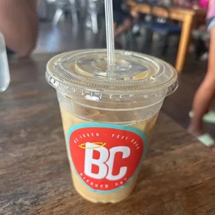 Iced latte