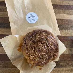 Pumpkin Chocolate Chip muffin