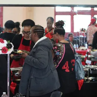 Blessed Hands Catering doing what we&apos;re call to do.