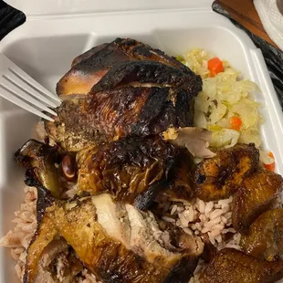 Small jerk chicken