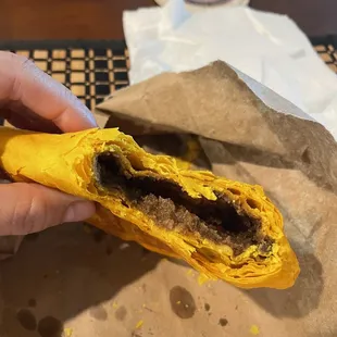 Super Flaky and soft Jamaican beef patty