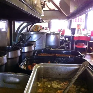 burritos and wraps, interior