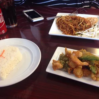 Fried Shrimp with Vegetables
