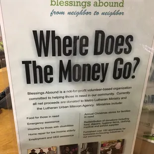 Not for profit organization