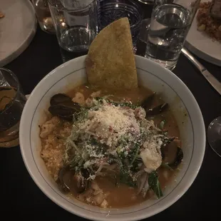 Cavatappi Seafood Stew