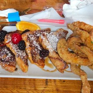 Chicken and french toast