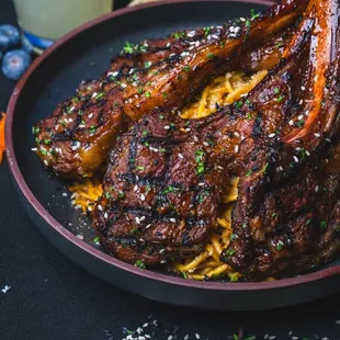 Lamb Chop Garlic Noodles